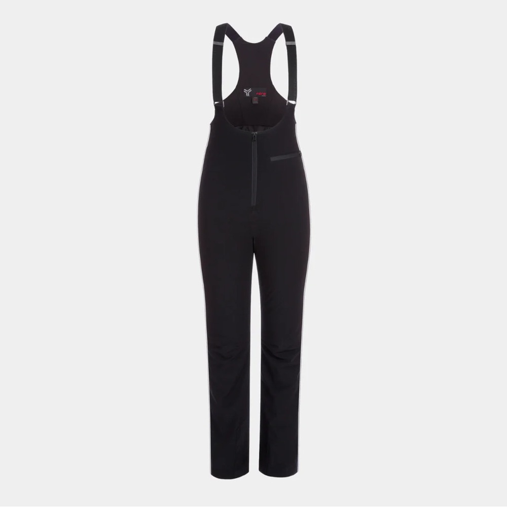 Women's Black Technical Bib Jumpsuit